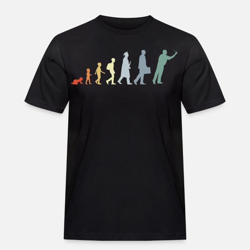 Darter Evolution - Men's Workwear T-Shirt - black