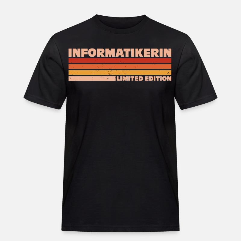 Computer Scientist Computer Scientist Programmer - Men's Workwear T-Shirt - black