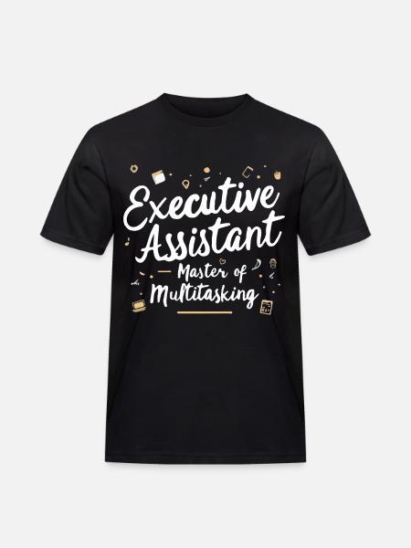 Executive Assistant Master of Multitasking - Men's Workwear T-Shirt - black