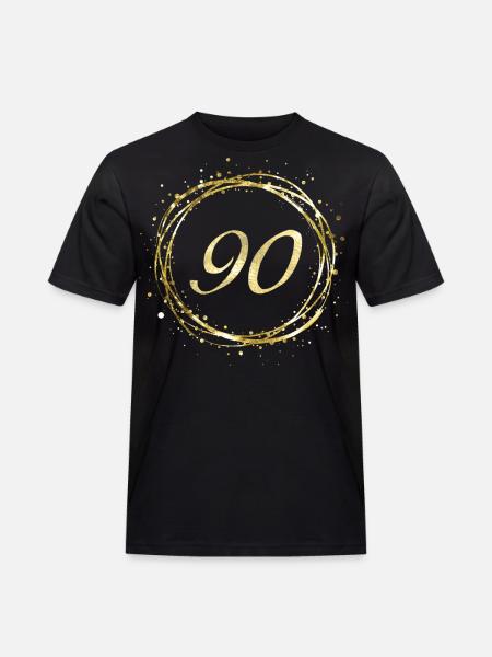 90 - Männer Workwear T-Shirt - Schwarz