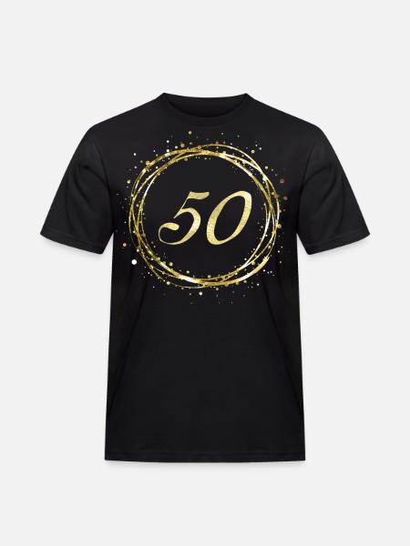 50 - Männer Workwear T-Shirt - Schwarz