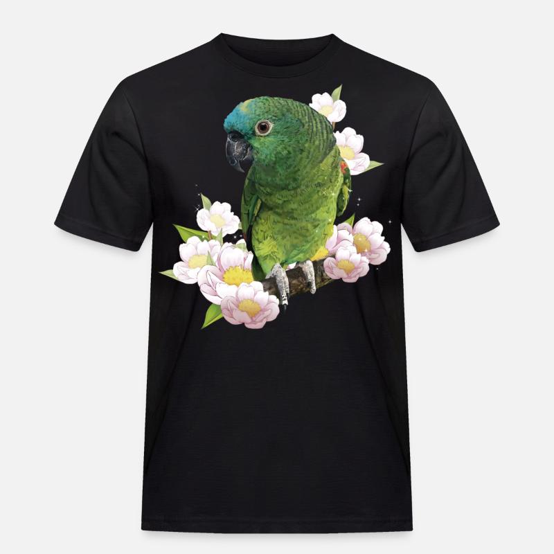 The blue-fronted amazon - Men's Workwear T-Shirt - black