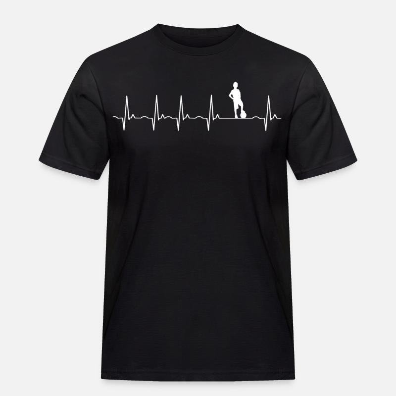 Fußball Jugend Kinder Geschenk - Männer Workwear T-Shirt - Schwarz
