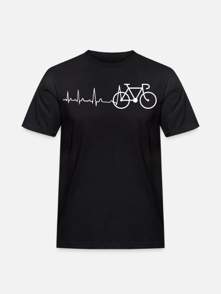 Vélo de route Heartbeat - T-shirt Workwear homme - noir