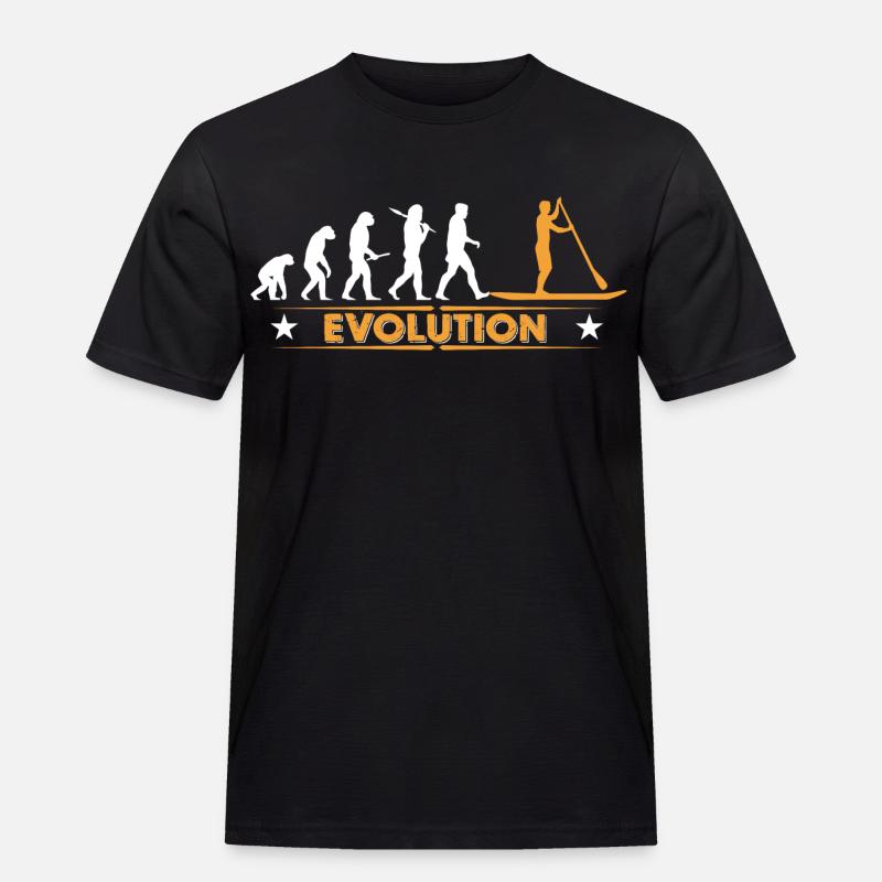 SUP - Stand up paddle - Evolution - Men's Workwear T-Shirt - black