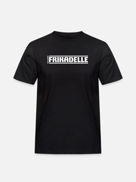 „Genussmittel“ Serie | Frikadelle - Männer Workwear T-Shirt - Schwarz