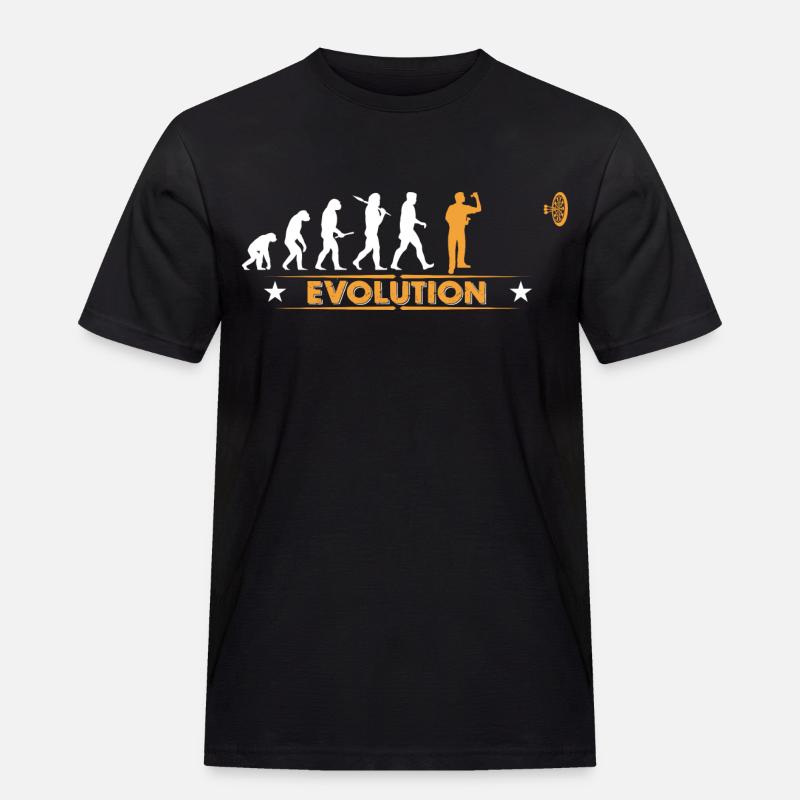 Dart - Evolution - orange/weiss - T-shirt Workwear homme - noir