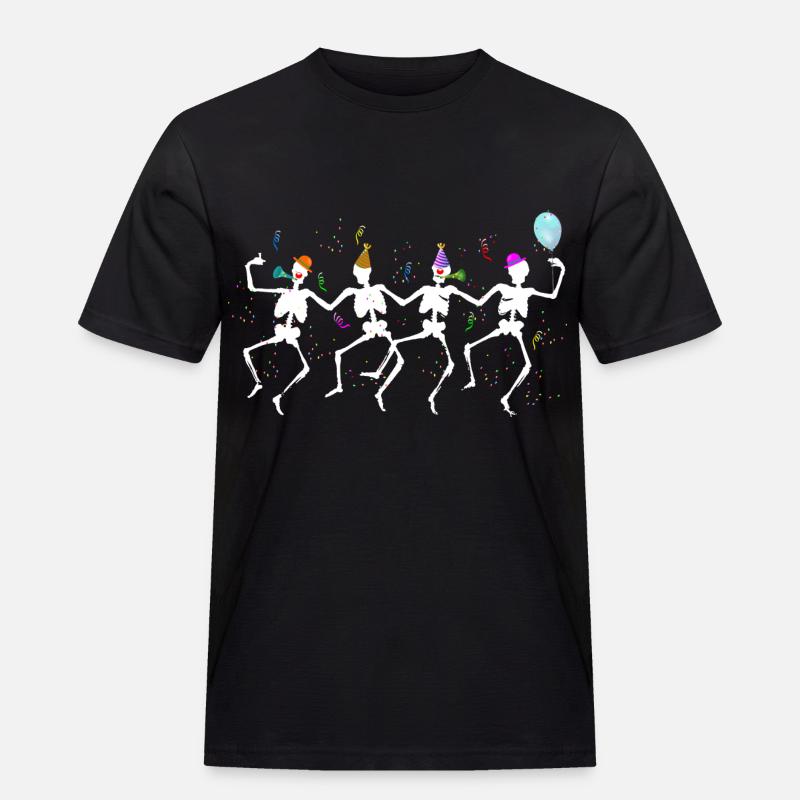 STIMMUNG! - Männer Workwear T-Shirt - Schwarz