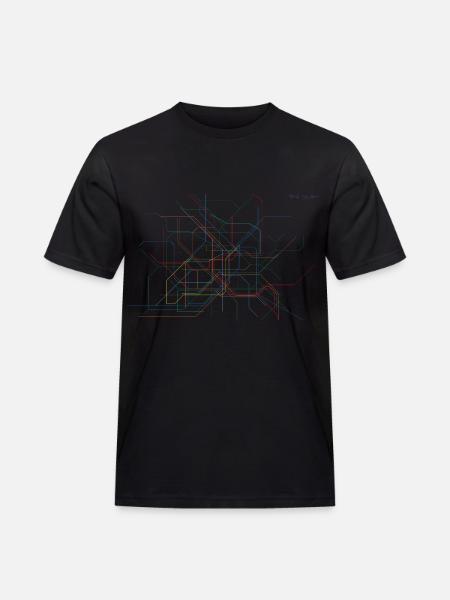 U-MOVE Deutschland - Männer Workwear T-Shirt - Schwarz