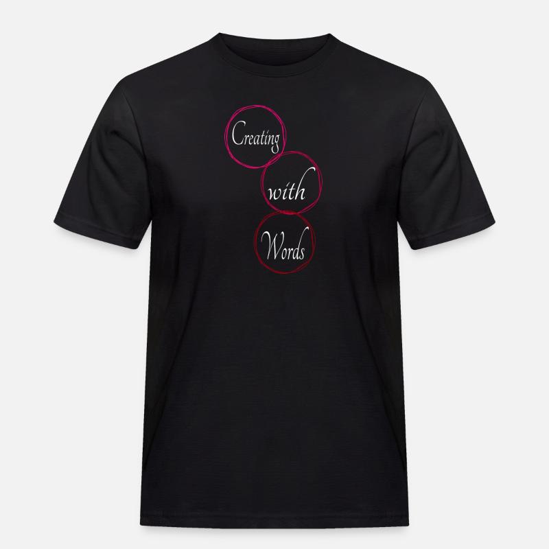 present creative expression innovative ideas - Men's Workwear T-Shirt - black