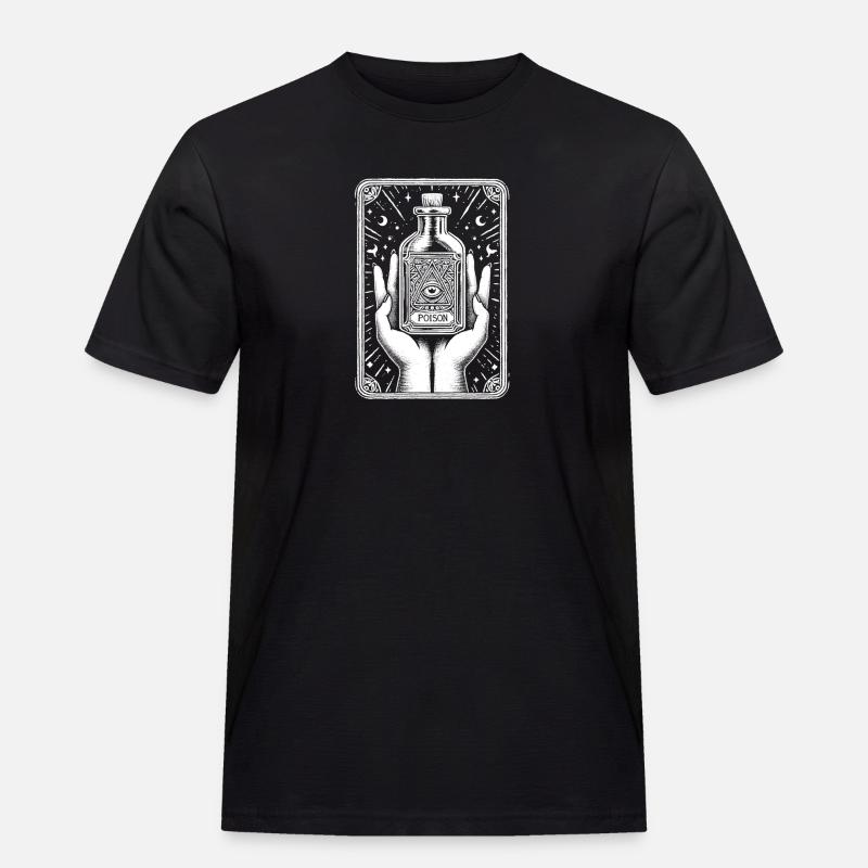 Gift-Fläschchen 4 - Männer Workwear T-Shirt - Schwarz