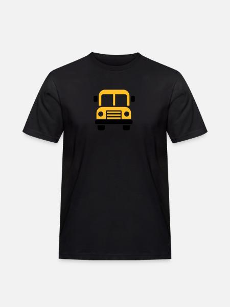 Bus - Men's Workwear T-Shirt - black