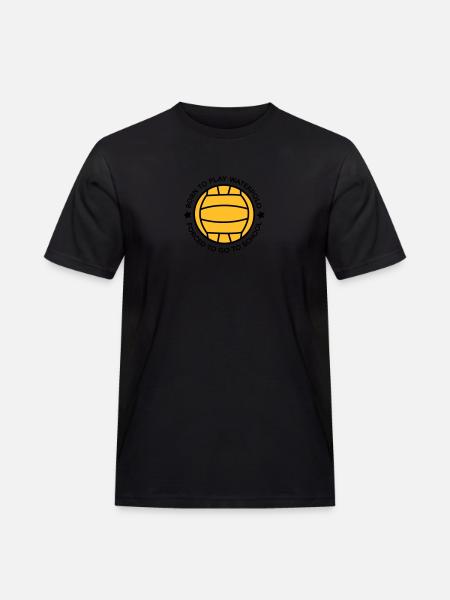 water polo - Männer Workwear T-Shirt - Schwarz