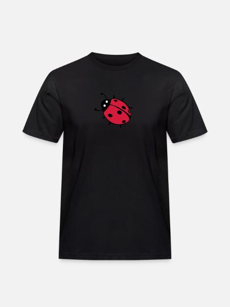 Ladybug - Men's Workwear T-Shirt - black