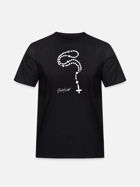 Rosary Signature - Men's Workwear T-Shirt - black