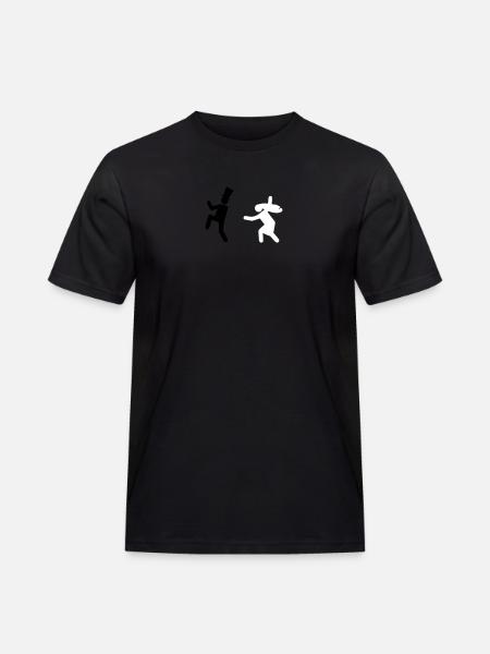 Running Groom - Men's Workwear T-Shirt - black