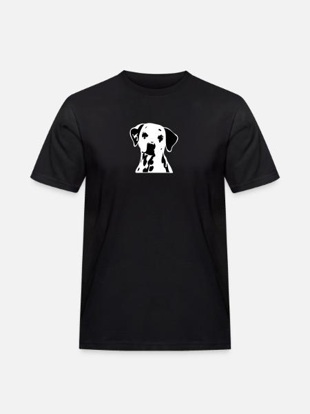 dogz_dalmatiner - Men's Workwear T-Shirt - black