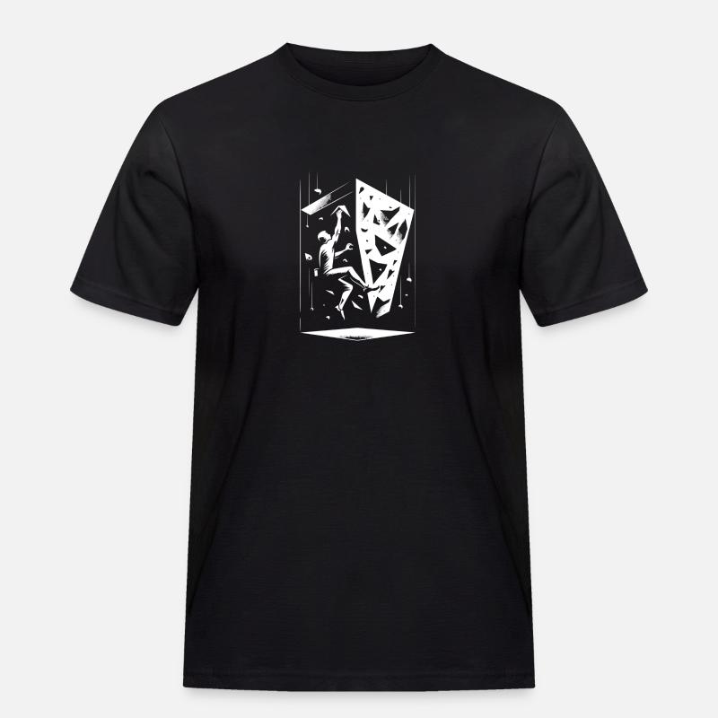 Boulderer - Men's Workwear T-Shirt - black