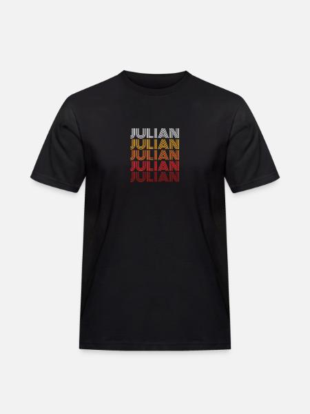 Julian - Men's Workwear T-Shirt - black