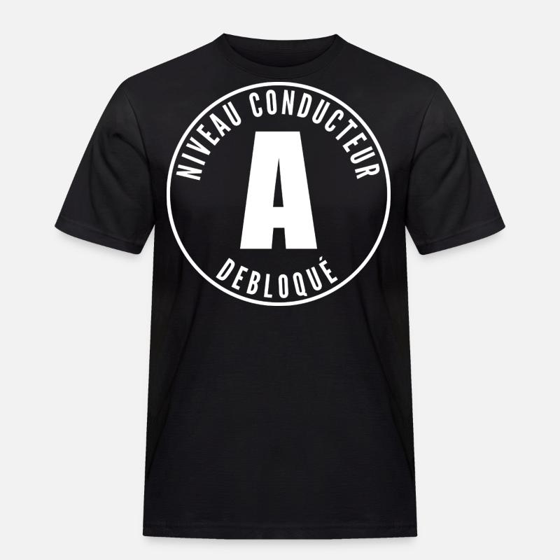 Junge Lizenz - Männer Workwear T-Shirt - Schwarz