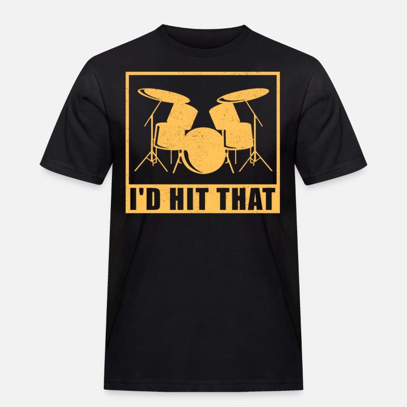 Drummer Drummer Drummer Gift - Men's Workwear T-Shirt - black