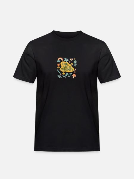 Die Kunst der Laune - Männer Workwear T-Shirt - Schwarz