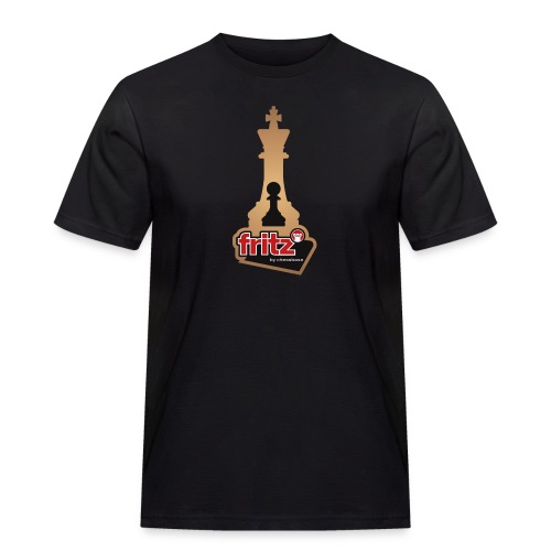 Fritz 19 Chess King and Pawn - Men's Workwear T-Shirt