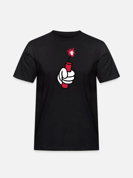 main tnt dynamite exploser ex - T-shirt Workwear homme - noir