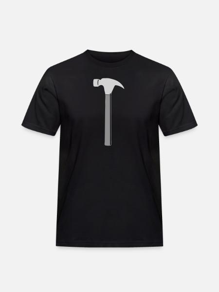 Tool Hammer - Men's Workwear T-Shirt - black