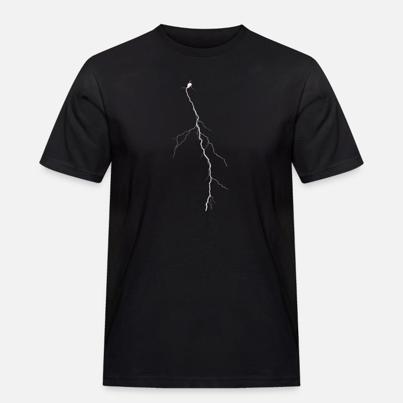 Lightning 2 - Men's Workwear T-Shirt - black