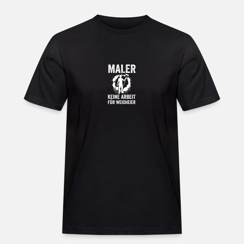 Master Painter Journeyman Painter - Men's Workwear T-Shirt - black