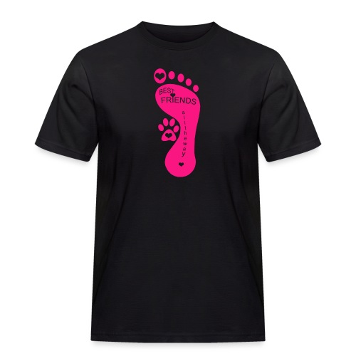 best friends pink - Männer Workwear T-Shirt