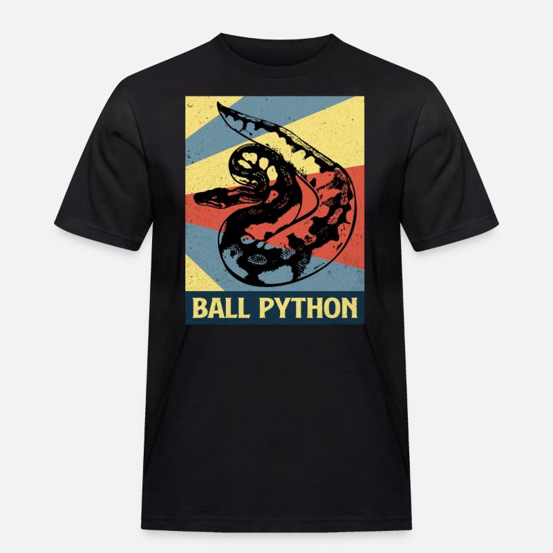 Python - T-shirt Workwear homme - noir