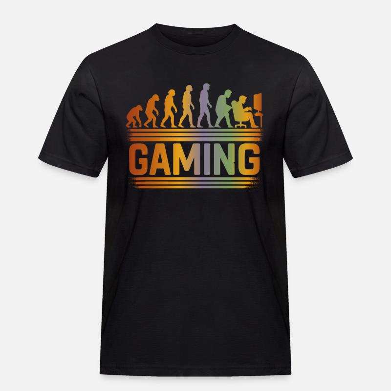 Evolution Gaming - Men's Workwear T-Shirt - black