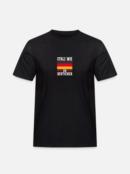 German German Germany - Men's Workwear T-Shirt - black