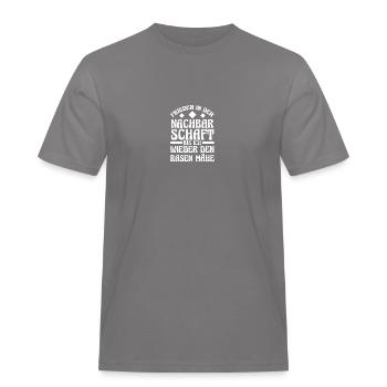 Neighborhood Best Neighbor - Men's Workwear T-Shirt - grey - Front - AI Model Male 185 dark (185cm)