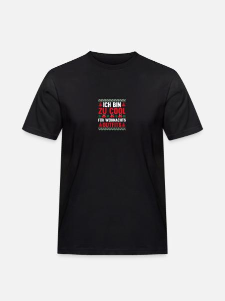 Christmas Ugly Christmas - Men's Workwear T-Shirt - black
