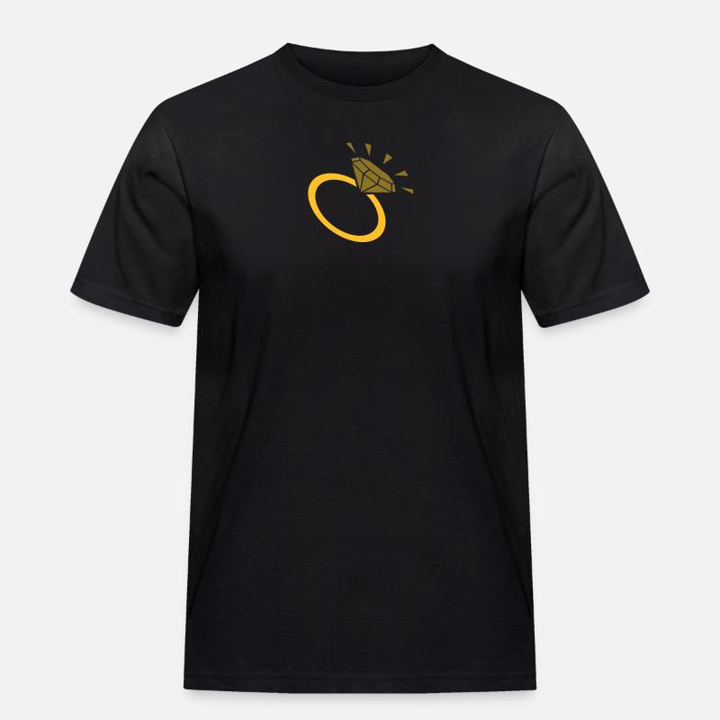 Ring - Men's Workwear T-Shirt - black