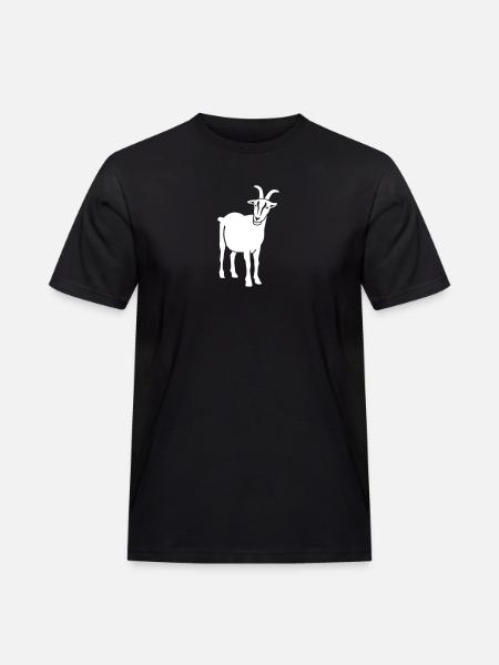 Goat - Men's Workwear T-Shirt - black