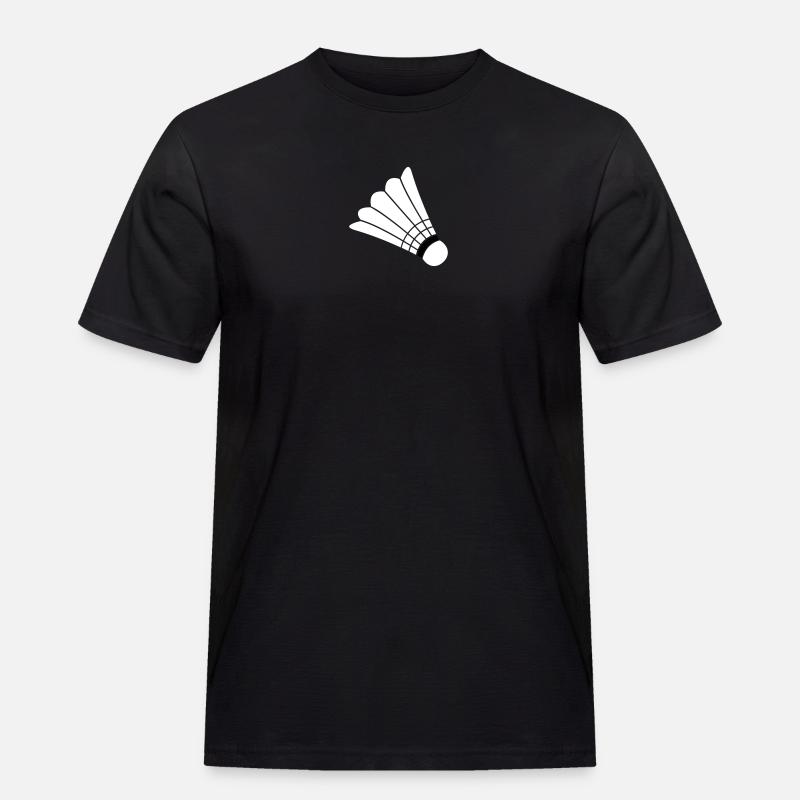 Badminton - Männer Workwear T-Shirt - Schwarz