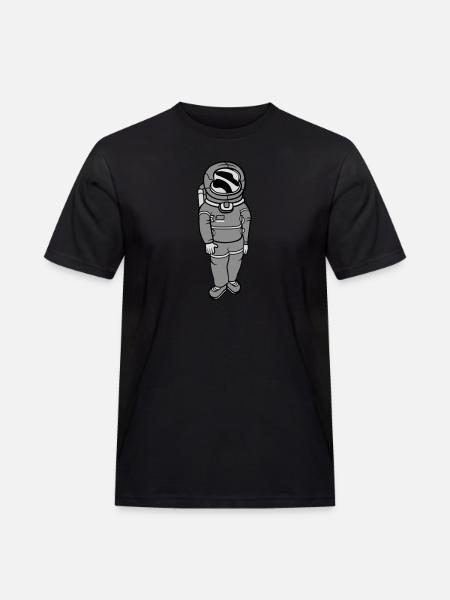 Weightless astronaut space - Men's Workwear T-Shirt - black