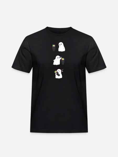 Geist K II Meter - Männer Workwear T-Shirt - Schwarz