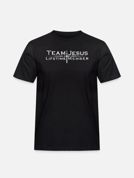 Lifetime Member - Team Jesus - Men's Workwear T-Shirt - black