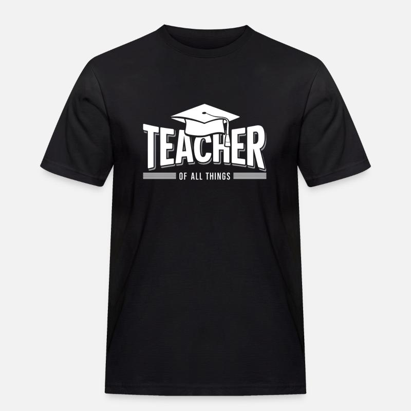 Enseignant Enseignant École Profession - T-shirt Workwear homme - noir