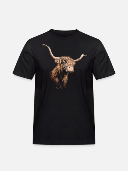 Bronko55 No.53 – Bull - Men's Workwear T-Shirt - black
