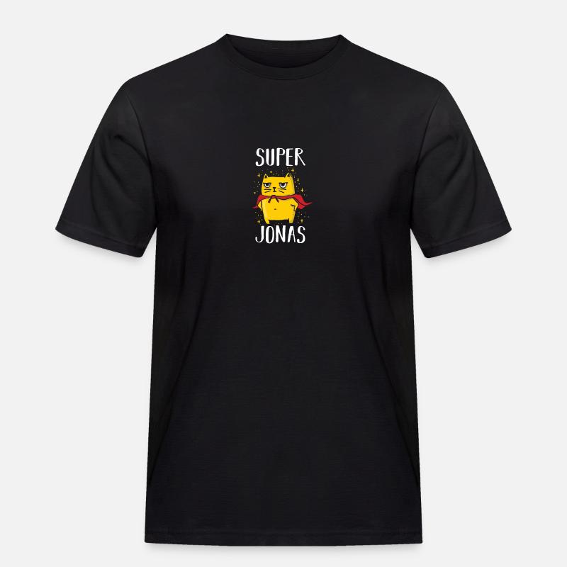 Jonas - Männer Workwear T-Shirt - Schwarz