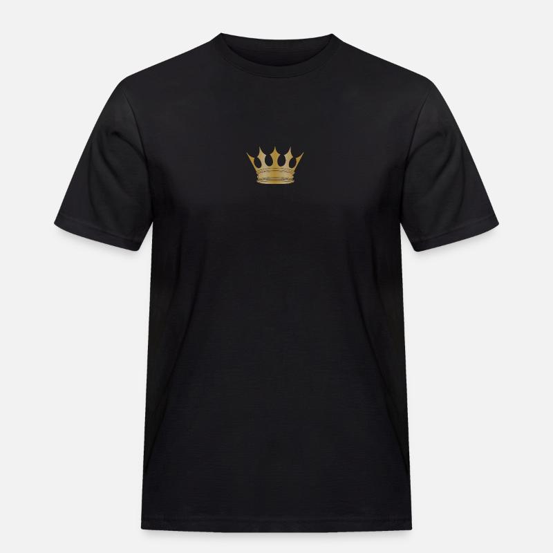 Krone - Männer Workwear T-Shirt - Schwarz