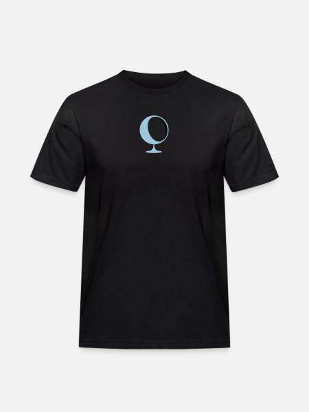 retro lounge chair eames panton - Men's Workwear T-Shirt - black