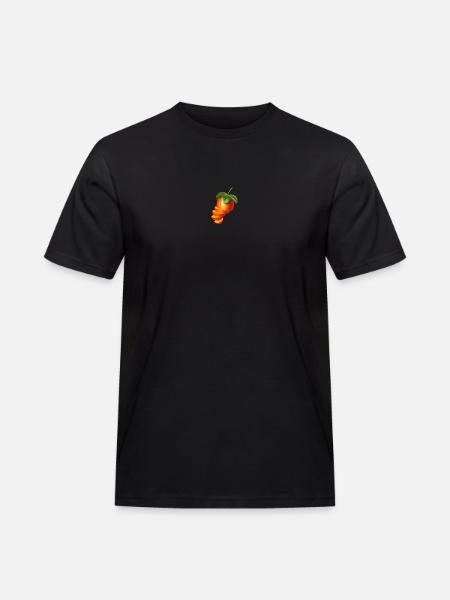 Sliced Sweaty Fruit - Men's Workwear T-Shirt - black