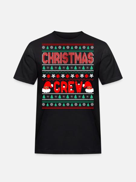 Équipe de Noël Weihnachten - T-shirt Workwear homme - noir